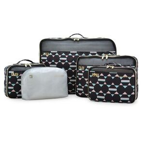 Traveler's Choice Luggage Packing Cubes 5 Piece Set, Kaleidoscope / NIB